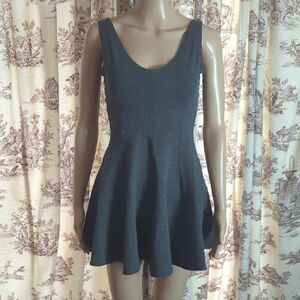 Rebel Sugar Dark Gray Mini Dress